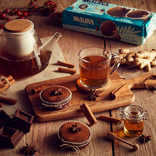 Misura Tortine al Cioccolato Privolat | Senza