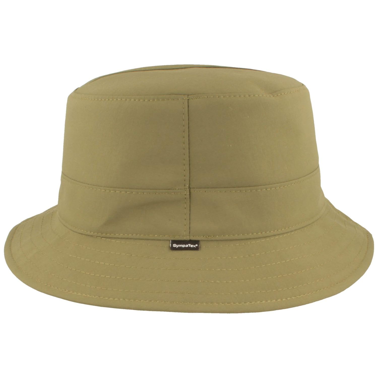 Breiter Cappello da pescatore per esterni, impermeabile, protezione UV, antivento e impermeabile, verde 64, Verde oliva., 64