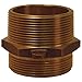 Dixon Valve DMH20DR20, 2" X 2" NPT Cast Brass Drum Thread Adapter (Pack of 4 pcs)