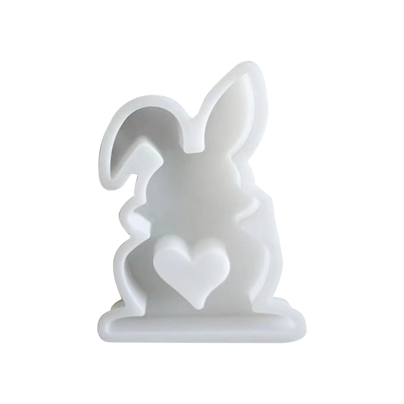Tsophreniq Resin Mold Easter Silicone Craft Molds Soap Baking for Home Decor Molds Heart Silicone Baking Epoxy Resin