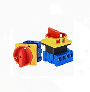 LW30-4P Isolator Switch ON-Off 690V 25A/63A-80A100A Padlock 2 Position 4 Poles Main Rotary Cam Switch Emergency Stop(80A)