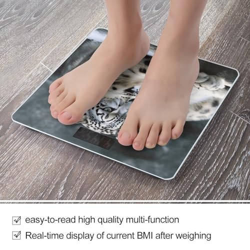 Báscula digital de baño Snow Leopard precisa 400lb miniatura 5