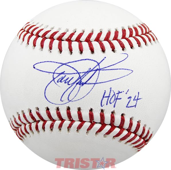 Todd Helton Signed Autographed ML Baseball Inscribed HOF 24 TRISTAR