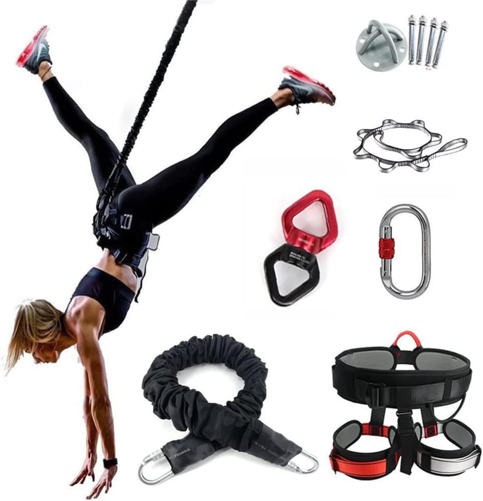 Juego de bandas de resistencia para entrenamiento de cuerpo completo, cuerdas elásticas de yoga de gravedad para gimnasio en casa, equipo de entrenamiento de suspensión
