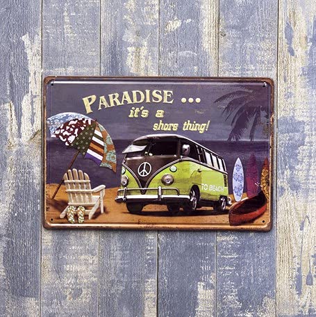 Amazon.co.jp: 【paradise】○o。ハワイアン アルミ プレート ワーゲン