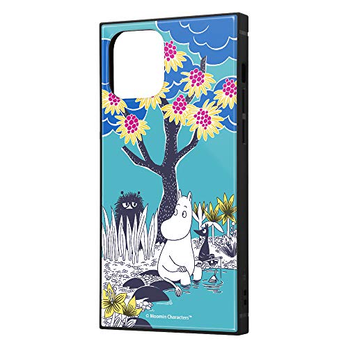 イングレム iPhone 12 iPhone 12 Pro ムーミン 耐衝撃 ハイブリッド ケース カバー KAKU ストラップ ホール 付き スクエア 軽量 コミック_2 IQ-AP27K3TB/MT010