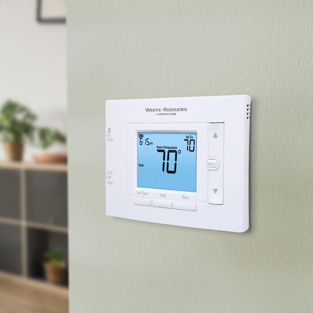 White-Rodgers 80 Series Programmable Single Stage Thermostat 1F83C-11PR product thumbnail 7