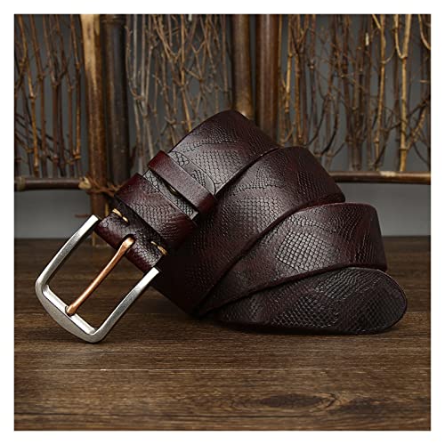 Genuine Leather Mens Belt Cowskin Retro Belt For Men2