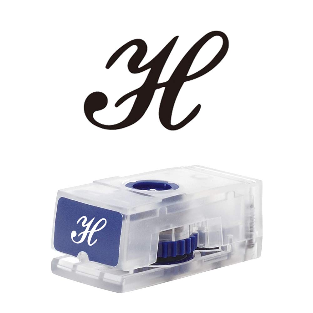 Midori 49008006 Embosser Cartridge Character H