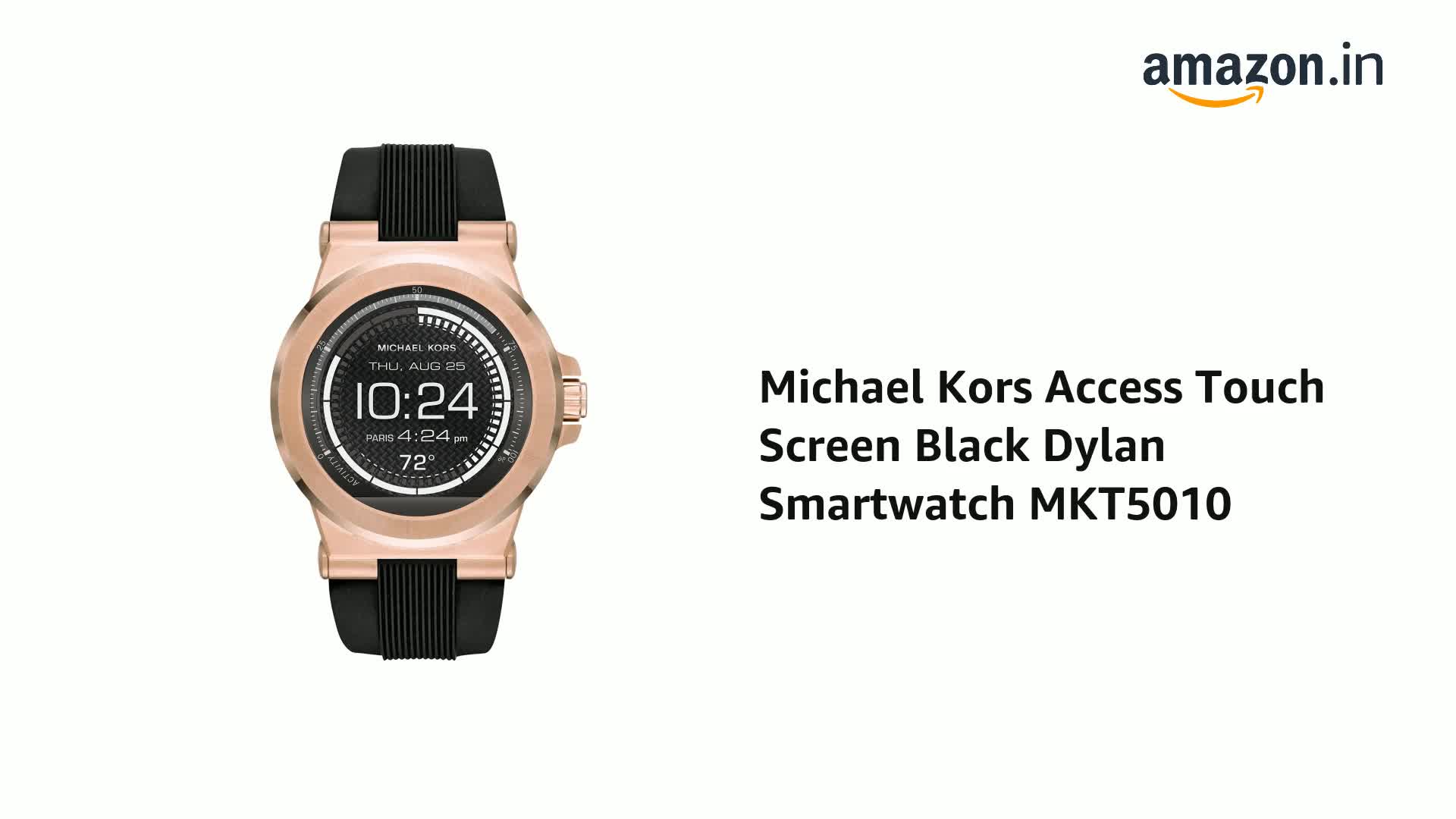 Kors Gen Camille Gold Tone Mens Michael Kors Watch Smart Michael