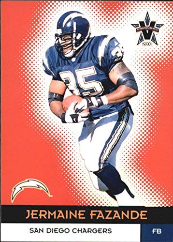 Amazon.com: 2000 Vanguard #52 Jermaine Fazande NFL Football