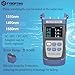 FYBOPTWU - Optical Fiber Cable APC PON Power Meter Tester Tool ONT OLT Handheld PON Network Detection Online Fiber Tester with FC SC APC Adapter