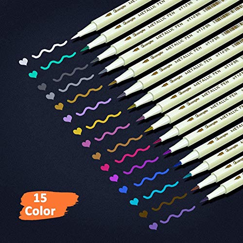 Easony Regalo Niña 6 7 8-15 Años, otuladores permanentes de Colores Colores Marker Pen Marcadores Manga Creativos Acuarela Graffiti para Principiantes Set de Rotuladores de Boceto Hecho a Mano