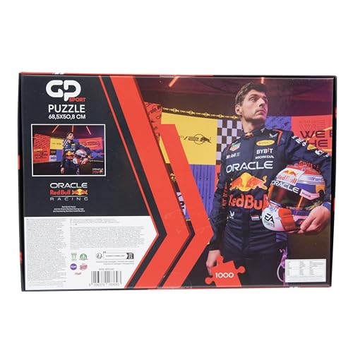GP Sport Puzzle 2D BULL 1000 pcs Pilote Verstappen - vue 4