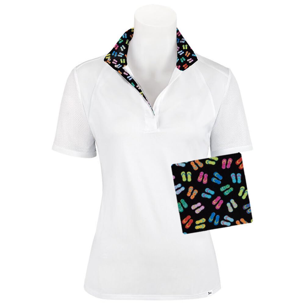 R.J. Classics Sadie Jr. 37.5 Short Sleeve Show Shirt Peace Signs XL