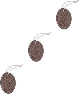 Beavorty 3 Pçs Pedra De Lava Pedra-Pomes Para A Mão Terra Lava Pedra-Pomes Pedra-Pomes Para Pés Piso Pedra Vulcânica Uso Da Mão