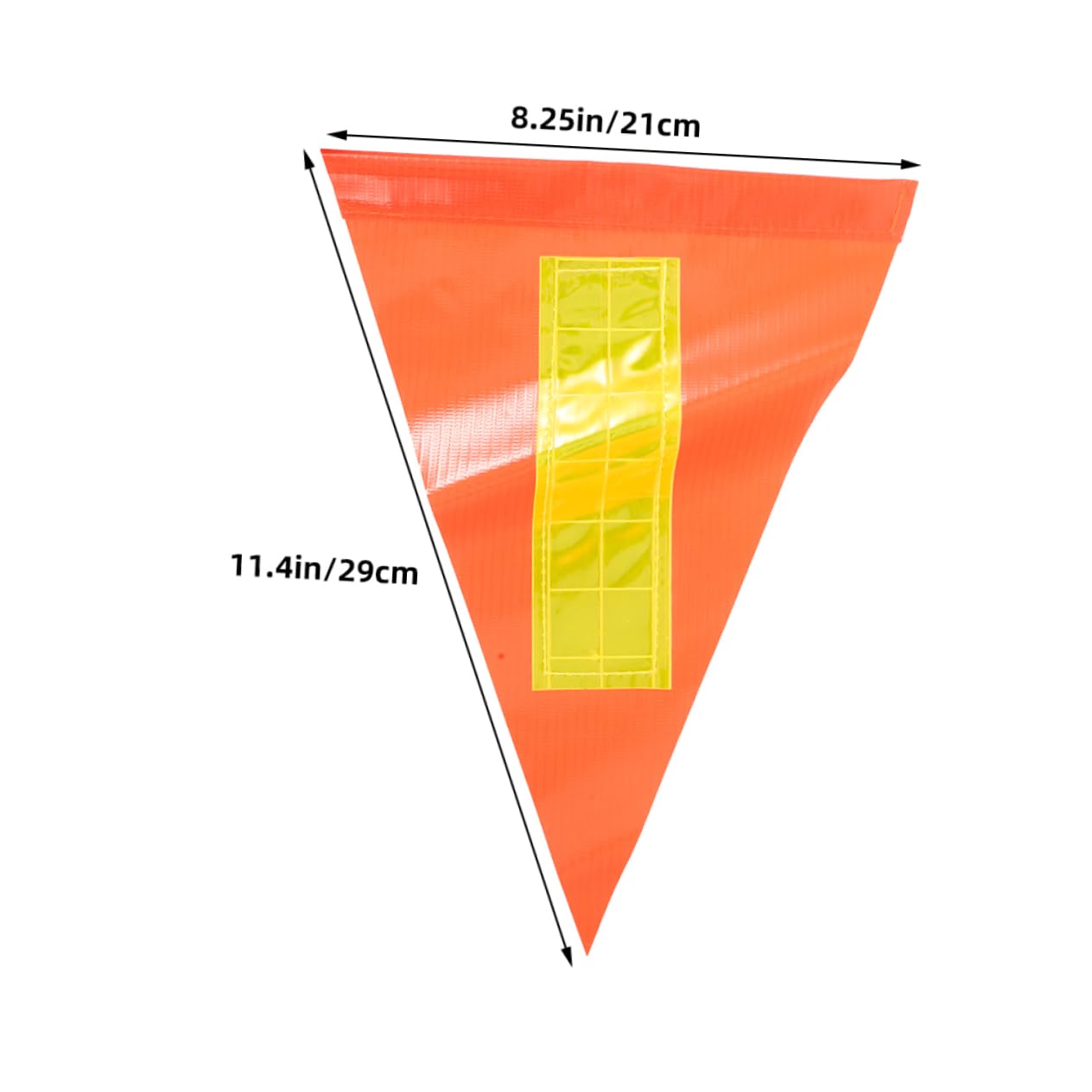 BESPORTBLE 2pièces Drapeau pour Voiturette avec Mât Réglable Et Design Réfléchissant Haute Visibilité pour Sécurité Extérieure