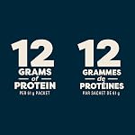 Quaker Protein+ Flocons d'avoine instantanés à la banane et aux noix, 366 g