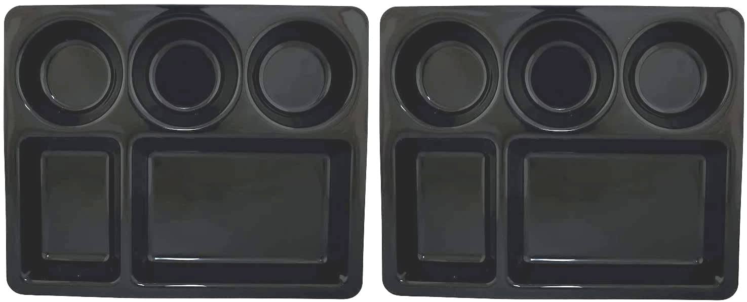 Buy LIFEPLAST Set of 2 AntiDamage Microwave Safe Compartment Divided