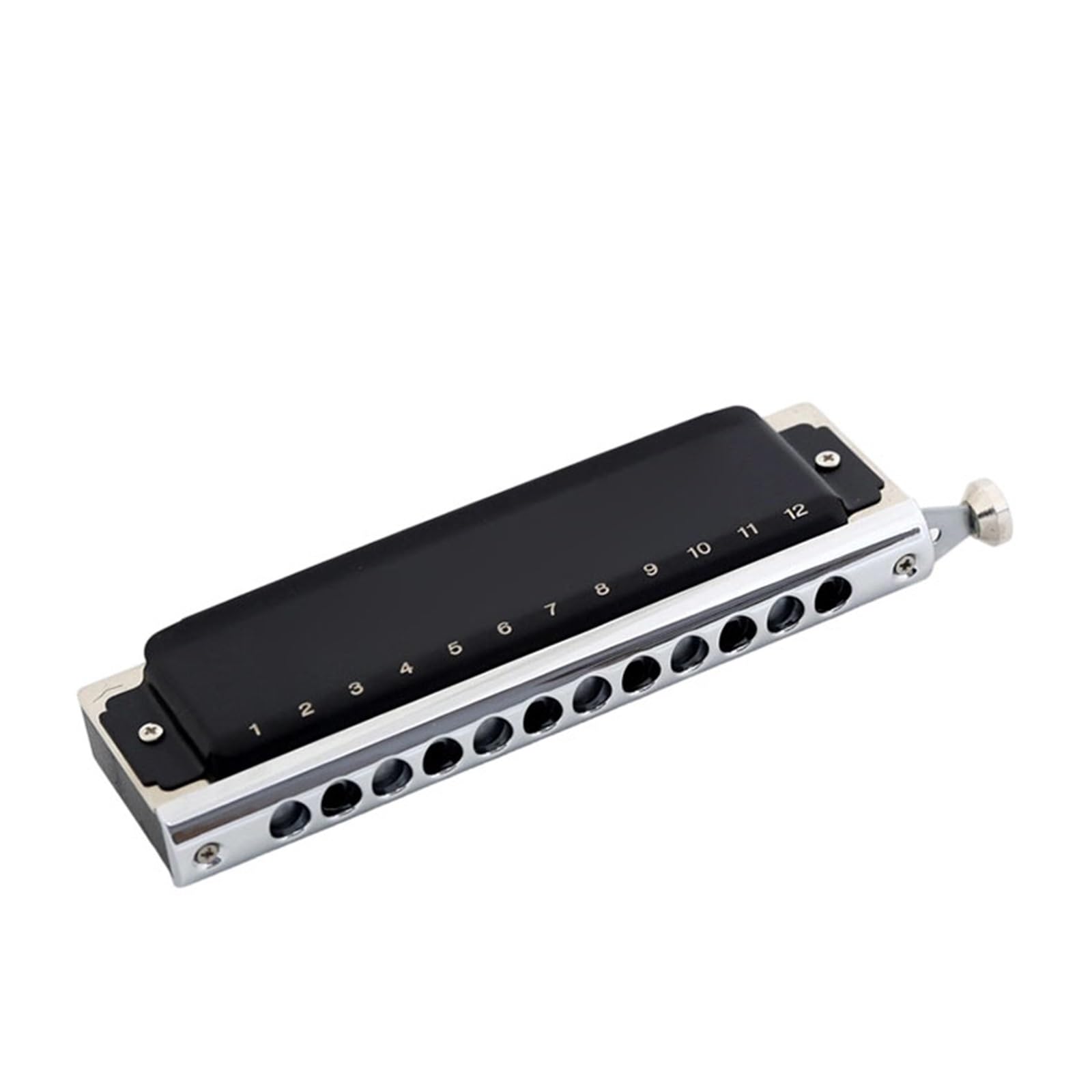 Armonica Blues Armonica Cromatica A 12 Fori E 48 Toni | Armonica cromatica a 12 fori e 48 toni – Adatta per principianti adulti