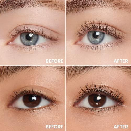Wonderskin Infinite Rizz Mascara - Black Mascara For Volume And Length, Long-Wear, Smudge-Proof & Water-Resistant Volumizing Lash Makeup (Black) - Image 3