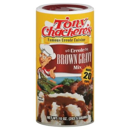 Tony Chachere's, Mix Gravy Instant Brown, 10 OZ (Pack of 12)