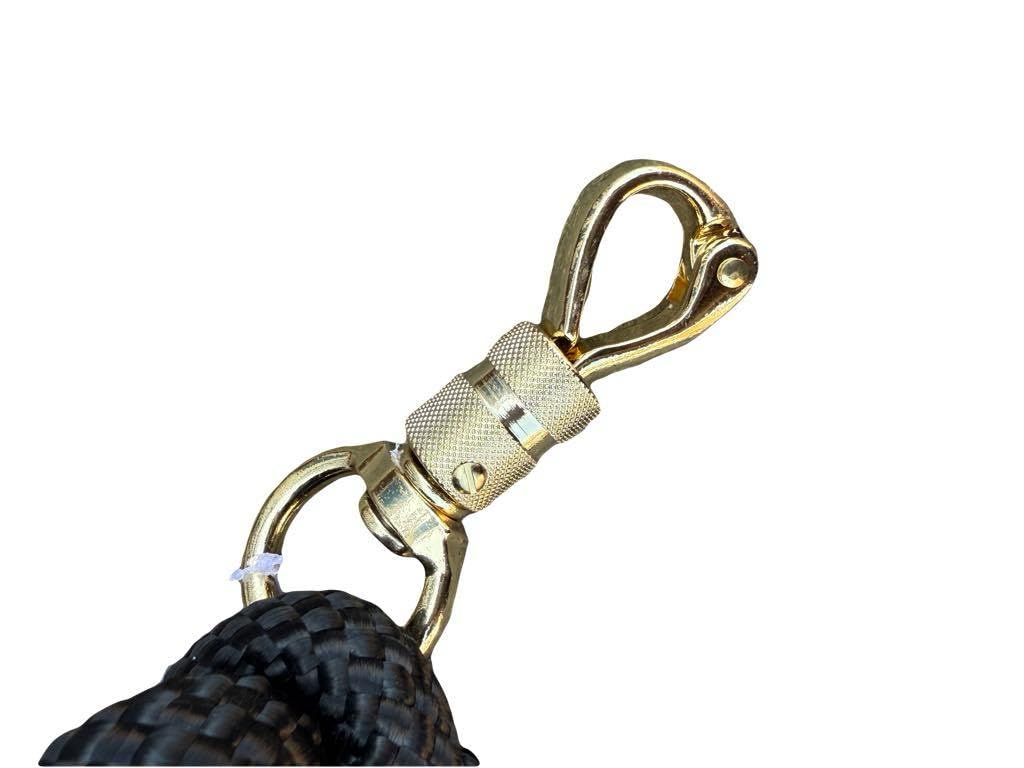 Equipride Horse Training Lead Rope, Natural Horsemanship Communication Line, 3.8-6.8 Metres, Black (6.8 meters) - Image 3