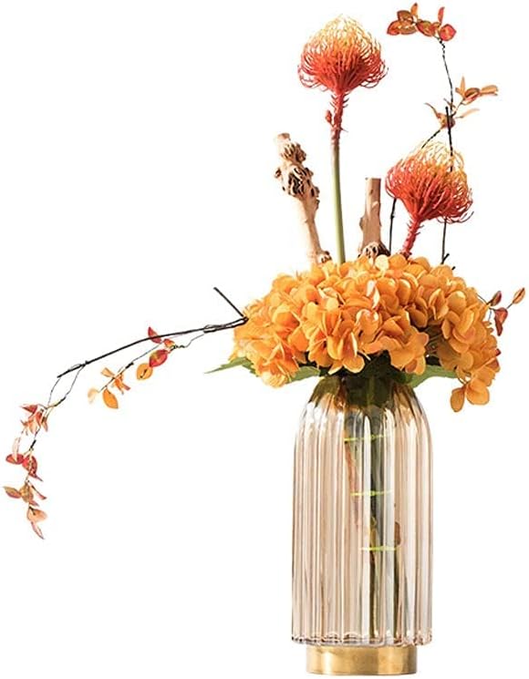 造花を飾る全体的に60cmの偽物の花シリコンシルククロス造花アート