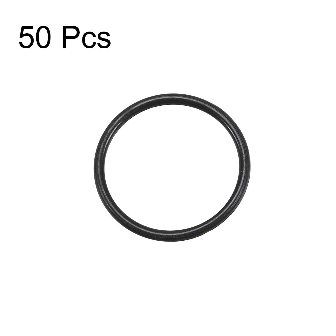 Sourcing Map Fluorine Caoutchouc Joints Toriques Joint étanchéité Noir