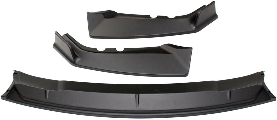Car Accessories Compatible with Honda CRV 2020 2019 2018 2017 Front Lip Spoiler Body Kit Spoiler Splitter Molding Cover Trim ABS 3PCS(Matte Black)