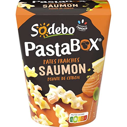 Sodebo Pasta Box Fusilli au saumon 300g