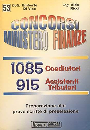 Concorsi nel Ministero delle finanze