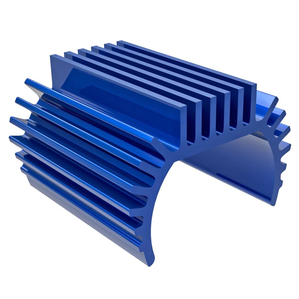 Amazon.com: Traxxas 9793-BLUE - Aluminum 87T Motor Heat Sink, Blue