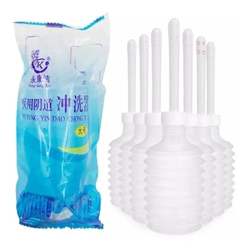Kit 5 Ducha Íntima Higiênica Enema Chuca Retal