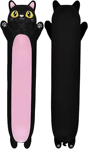 Vista 63 de Almohada corporal de felpa de unicornio para niños, almohada larga de peluche de animal de peluche, juguete suave para abrazar, regalo de peluche