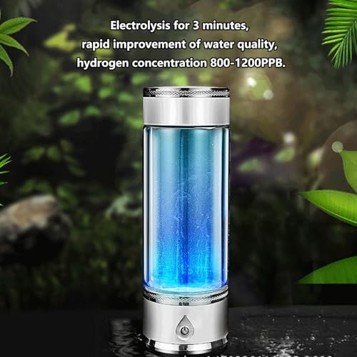 Gourde riche en hydrogène 800-1200PPB à électrolyse en platine