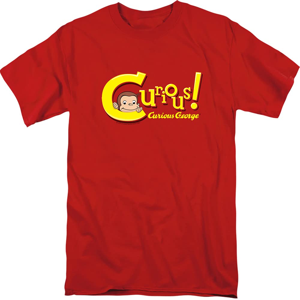 TrevcoCurious George Curious Unisex Adult T Shirt