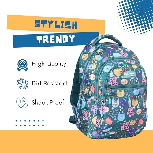 Image of Hyper Adam 35 Ltr School Bags for Boys and Girls Genuine Backpack For Coaching Tuition Waterproof