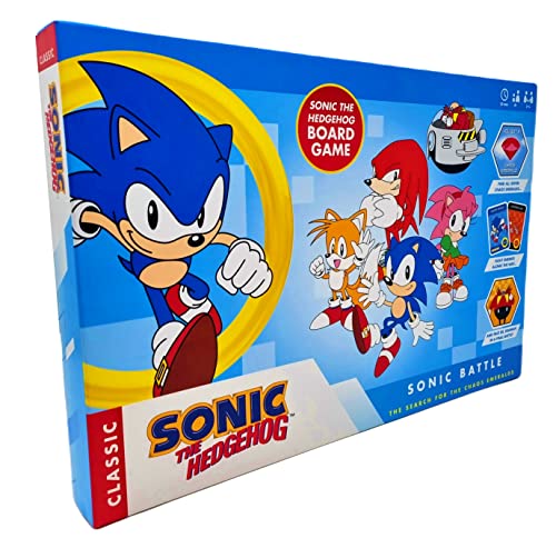 Sonic the Hedgehog Juego de mesa - Sonic Battle - La búsqueda de las esmeraldas del caos