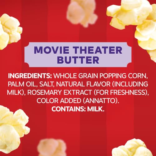 Orville Redenbacher’s Popcorn, Movie Theater Butter Flavor, 3.3 oz., 3-ct - image 6