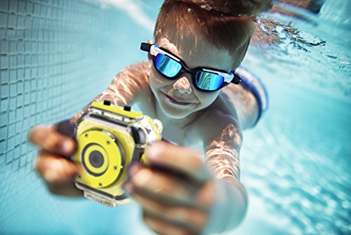 Panox 56103 Champion Action Kamera für Kid (HD 720p, 1,3MP Sensor, 4,5 cm Display, 30m wasserdicht) gelb – Bild 6