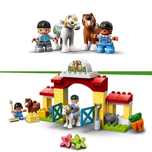 LEGO 10951 DUPLO Town Pferdestall und Ponypflege – Bild 3