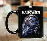 Michael Myers Coming From Fright Rags Halloween Coffee Mug