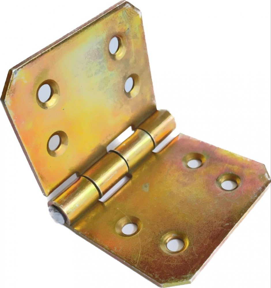 Türband Aus Galvanisiertem Stahl, Gold – Schweres Scharnier Für Gartentore, Türen & Möbel, 300x45x2 Mm