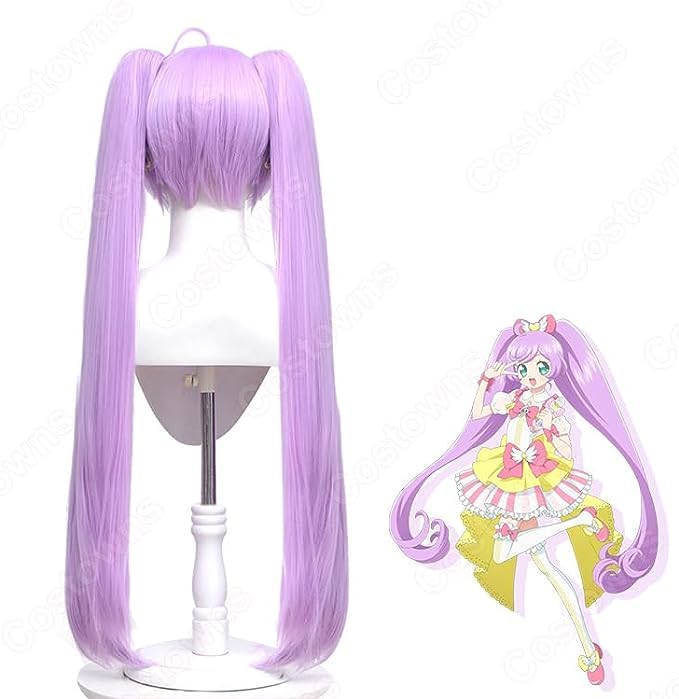 Amazon | プリパラ 真中らぁら コスプレウィッグ ネット付き かつら