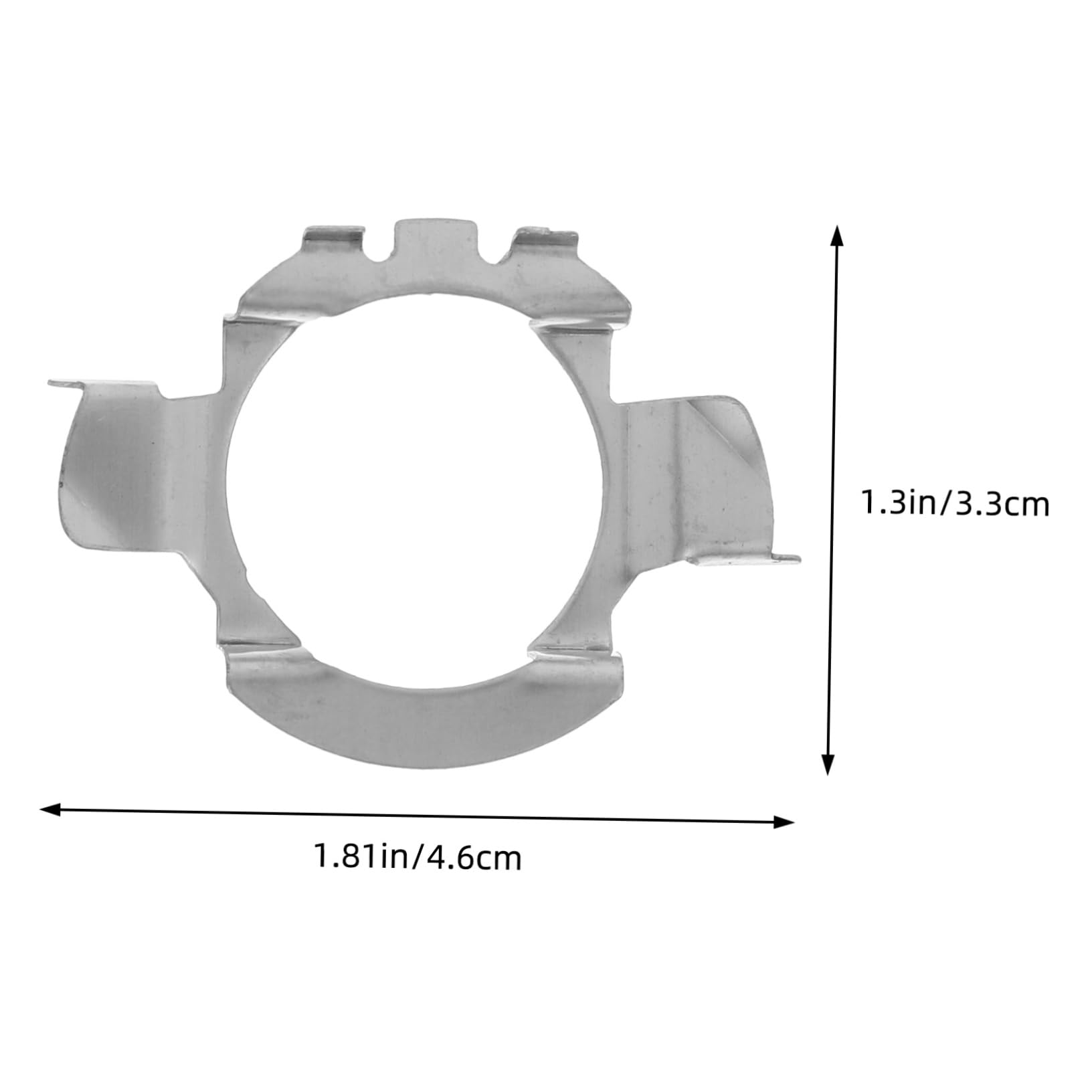 HOLIDYOYO 2pcs Headlight Bulb Adapter Retainers LED Car Bulb Base Holders Durable LED Socket for Easy Installation Compatible with Vehicle Models Sturdy and Reliable Design