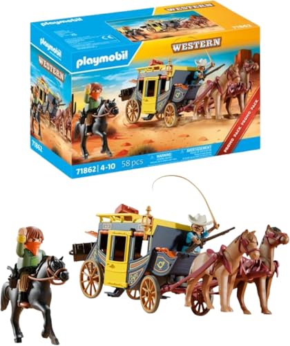 PLAYMOBIL | Promo Pack | Asalto a la diligencia | Juguete para Mayores de 4...