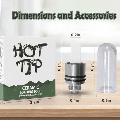 Image of Ceramic Hot Knife Tip are Heating Multi-Tool for Slicing Wax or Viscous oil etc (Silver)