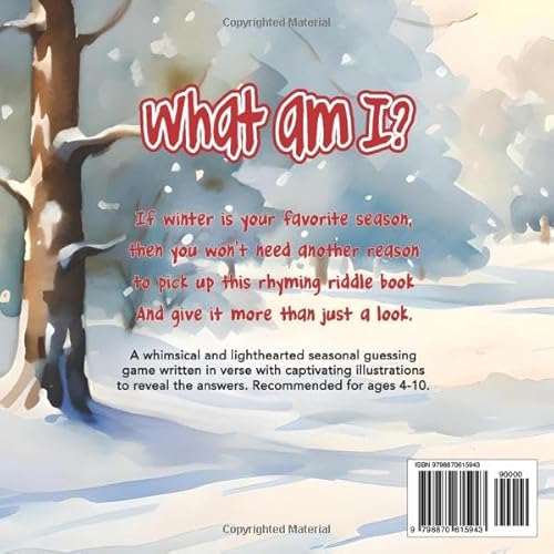 What Am I? Winter: A Picture Book of Read-Aloud, Rhyming Winter Riddles