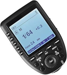 mingzhe Xpro-C E-TTL II Flash Trigger Transmissor 2.4G Wireless X System 32 Canais 16 Grupos Suporte TTL Autoflash 1/8000s HSS para Câmeras Série EOS para Câmeras Série Flashes Externos